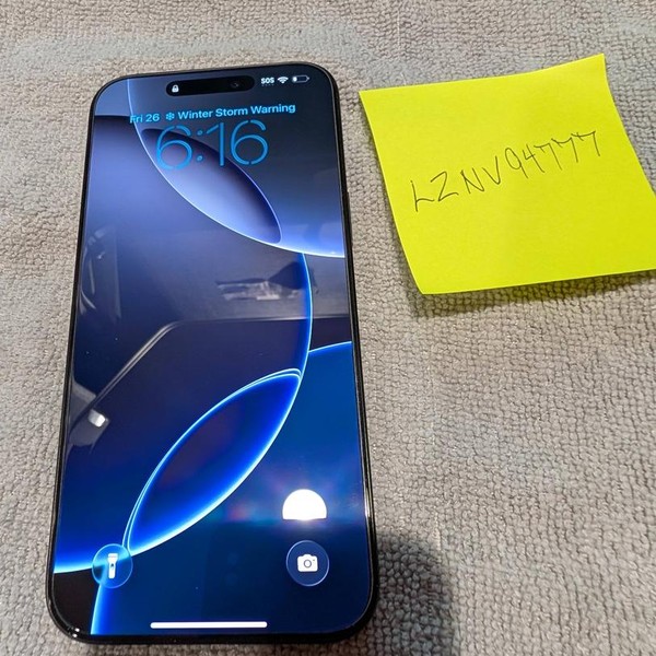 Apple iPhone 16 Pro Max - Unlocked, 256 GB, Black, A3084