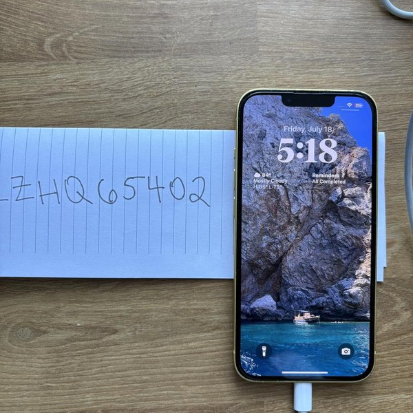 Apple iPhone 14 - Unlocked, 256 GB, Yellow, A2649