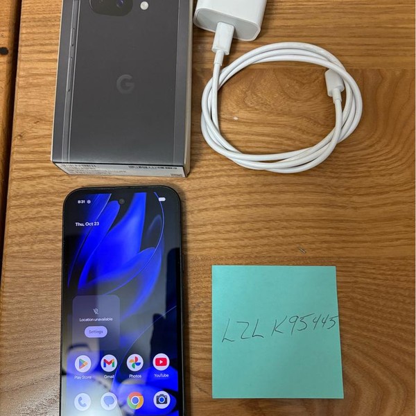 Google Pixel 9a - Unlocked, 128 GB, Obsidian, 8 GB