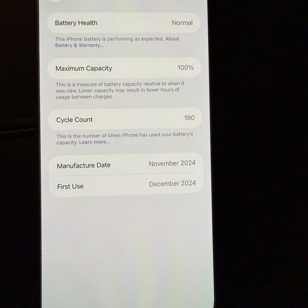 Apple iPhone 16 Pro Max - Unlocked, 256 GB, Black, A3084