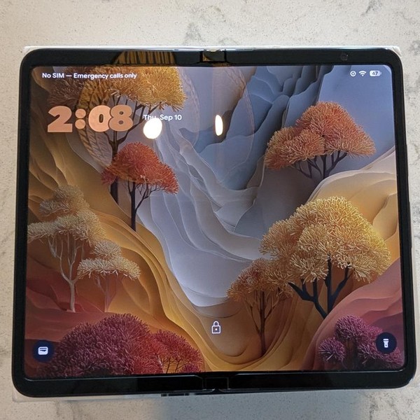Google Pixel Fold - AT&T, 256 GB, Obsidian, 12 GB, G9FPL