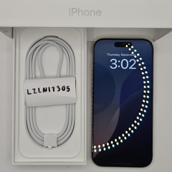 Apple iPhone 16 Pro - Unlocked, 128 GB, Natural, A3083