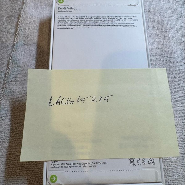 Apple iPhone 14 Pro Max - T-Mobile, 128 GB, Black, A2651