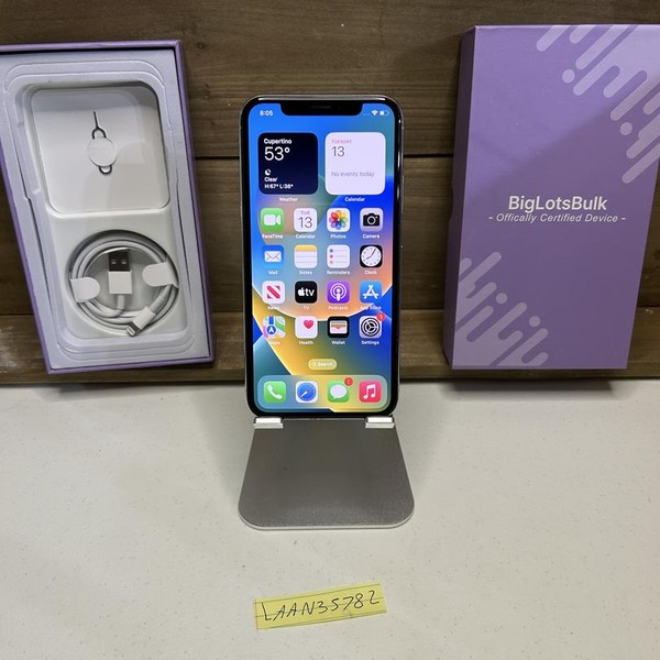 Apple iPhone X - Unlocked, 64 GB, Silver, A1865