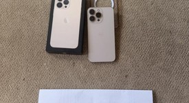 Good
													Apple iPhone 13 Pro - Unlocked, Gold, 256 GB, A2483, photo 2 of 4