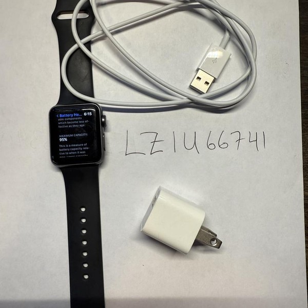 Apple Watch Series 3 38mm - Gray, A1858, Aluminum - GPS