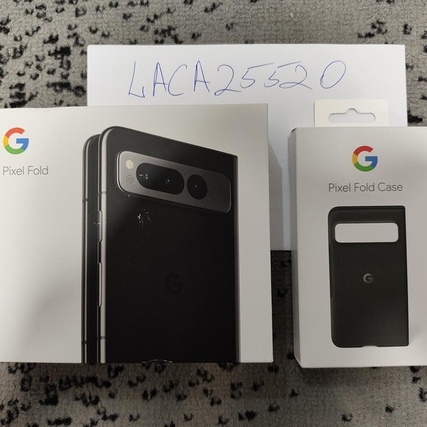 Google Pixel Fold - Verizon, 256 GB, Obsidian, 12 GB, G9FPL