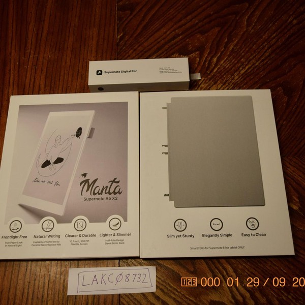 Supernote A5 X2 Manta - 32 GB, White