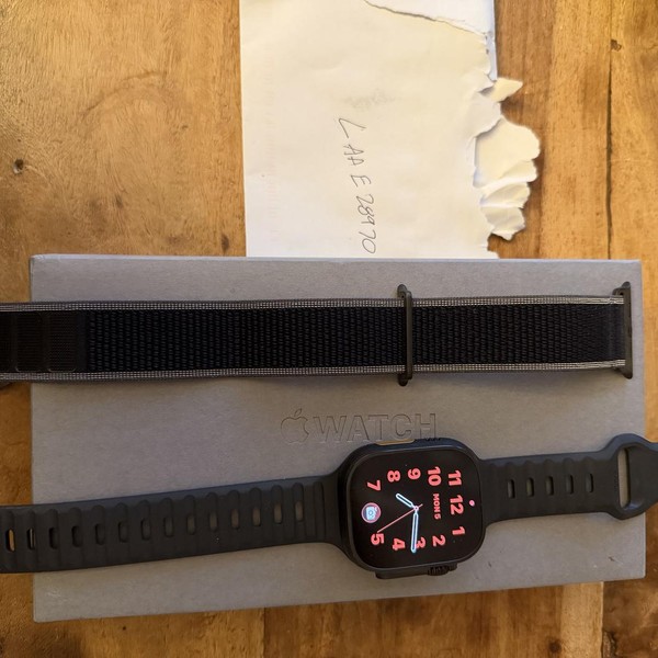 Apple Watch Ultra 3 49mm - Unlocked, Black, A3281