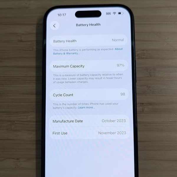 Apple iPhone 15 - Unlocked, 128 GB, Black, A2846