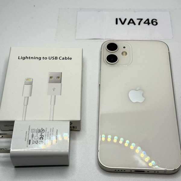 Apple iPhone 12 Mini - Unlocked, 256 GB, White, A2176