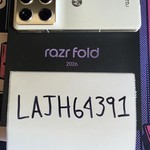 Mint Motorola Razr Fold - Unlocked, 512 GB, PANTONE Lily White