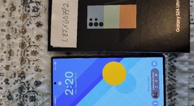 Good
													Samsung Galaxy S24 Ultra - Unlocked, Violet, 512 GB, 12 GB, SM-S928U1, photo 1 of 5