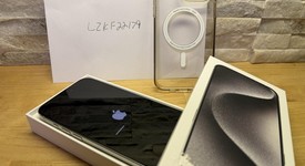 Mint
													Apple iPhone 15 Pro Max - Unlocked, White, 256 GB, A2849, photo 1 of 8
