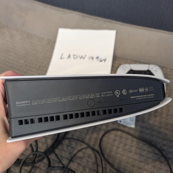 PlayStation 5 Slim Digital Edition (2023) - 825 GB, White, SM-S928U