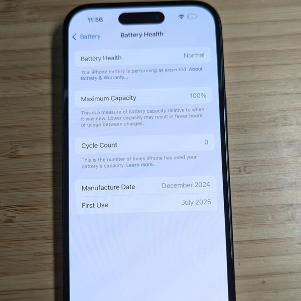 Apple iPhone 15 - Unlocked, 128 GB, Black, A2846