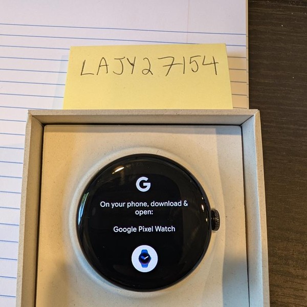 Google Pixel Watch 3 - Wi-Fi, Black, 45mm, Wi-Fi