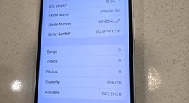 Mint
													Apple iPhone 16e - Unlocked, White, 256 GB, A3212, photo 2 of 12
