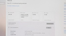 Good
													Microsoft Surface Laptop Go - I5, Platinum, 64 GB, 4 GB, photo 3 of 9