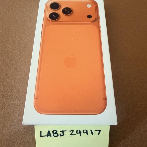 Apple iPhone 17 Pro Max - Unlocked, 256 GB, Cosmic Orange, A3257