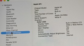 Good
													MacBook Pro 2020 - 13" - Apple M1, Gray, 1 TB, 16 GB, photo 5 of 9