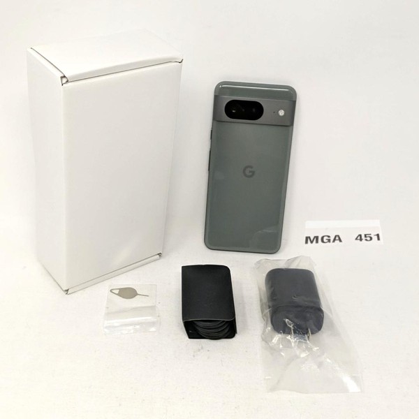 Google Pixel 8 - Unlocked, 128 GB, Hazel, 8 GB, G9BQD, Sub-6 5G