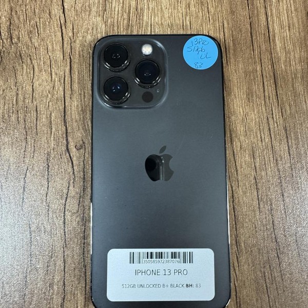 Apple iPhone 13 Pro - Unlocked, 512 GB, Graphite, A2483