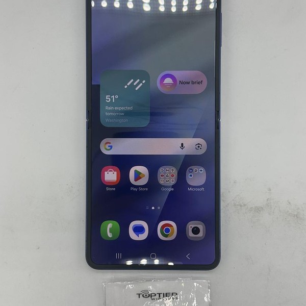 Samsung Galaxy Z Flip7 - T-Mobile, 256 GB, Blue Shadow, 12 GB, SM-F766U