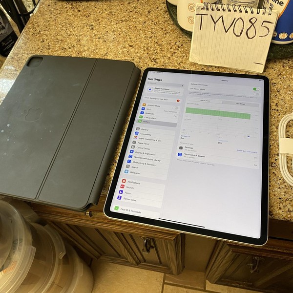Apple iPad Pro 12.9 inch 6th Gen 2022 - Unlocked, 256 GB, Silver