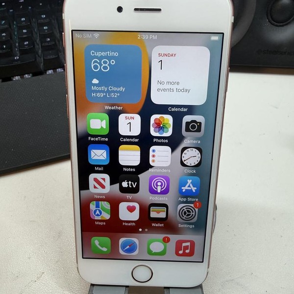Apple iPhone 6S - Unlocked, 64 GB, Rose Gold, A1688