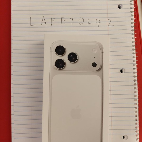 Apple iPhone 17 Pro Max - Unlocked, 256 GB, Silver, A3257