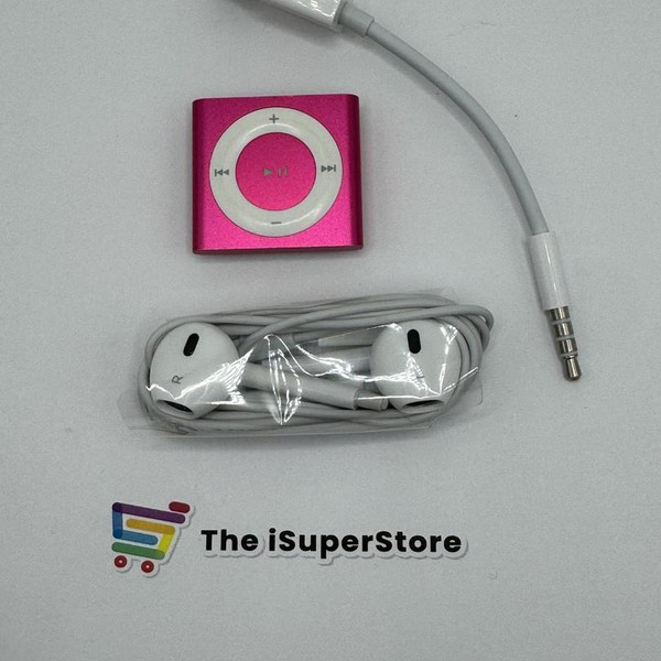 Apple iPod Shuffle 4th Gen - Pink, 2 GB, A1373