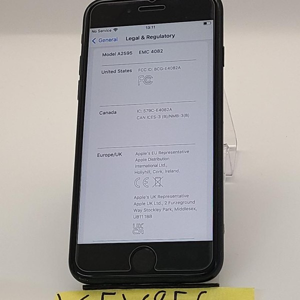 Apple iPhone SE 3rd Gen 2022 - AT&T, 64 GB, Midnight, A2595