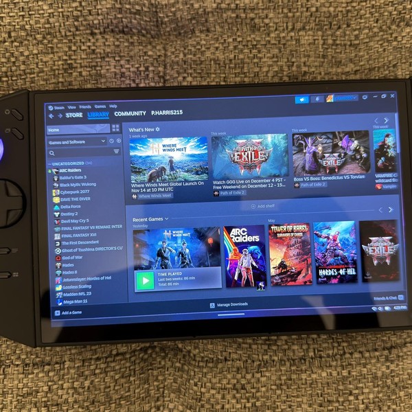 Lenovo Legion Go (Gen 2) - amd ryzen z2 extreme, Black, 1 TB, 32 GB