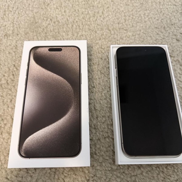 Apple iPhone 15 Pro Max - Unlocked, 512 GB, Natural, A2849