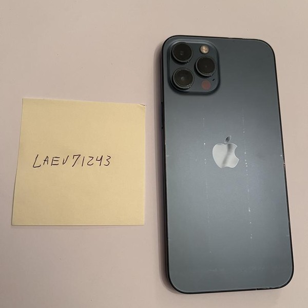 Apple iPhone 12 Pro Max - Unlocked, 128 GB, Pacific Blue, A2342