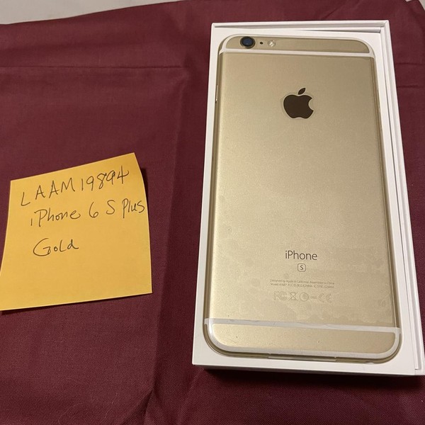 Apple iPhone 6S Plus - Unlocked, 128 GB, Gold, A1687