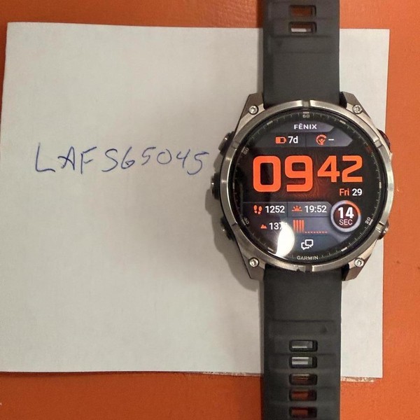 Garmin Fenix 8 Pro - Titanium, AMOLED