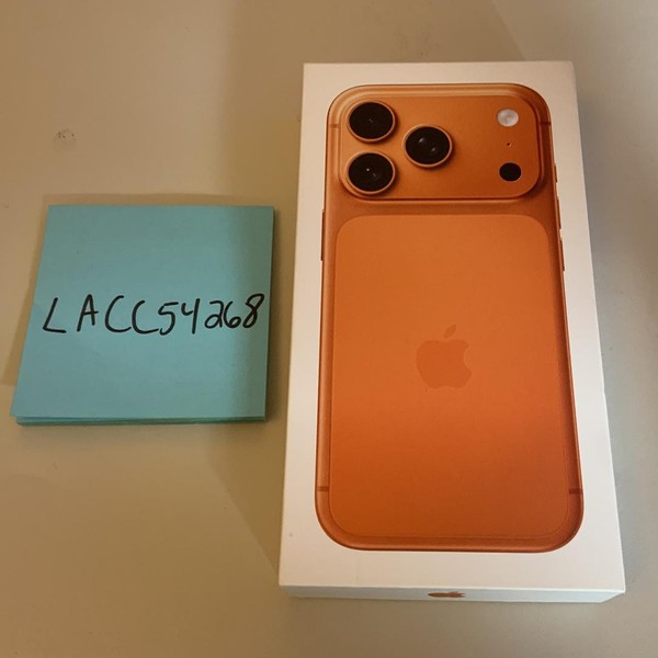 Apple iPhone 17 Pro - Unlocked, 256 GB, Cosmic Orange, A3256