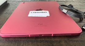 Good
													Apple iPad 10th Gen - Unlocked, Pink, 64 GB, A2757, photo 5 of 6