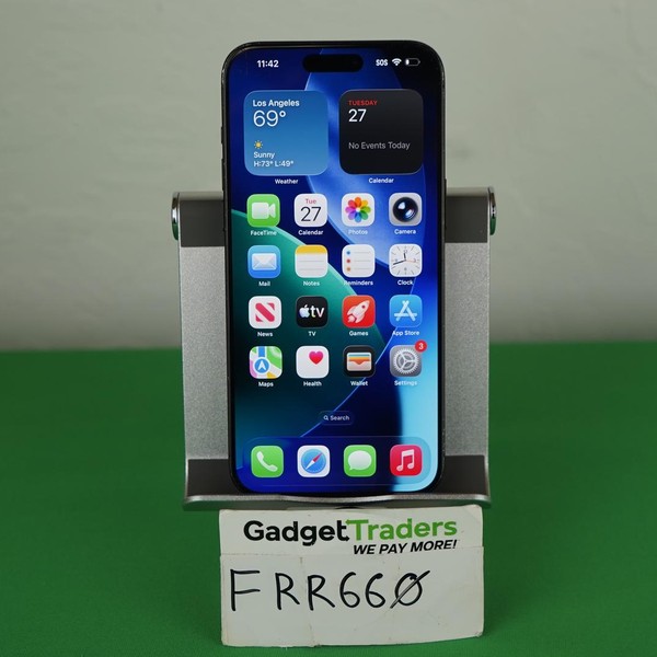 Apple iPhone 15 Pro Max - Unlocked, Black, 256 GB, A2849