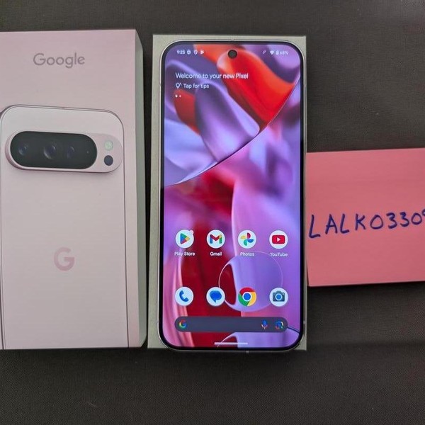 Google Pixel 9 Pro XL - Unlocked, 128 GB, Rose, 16 GB, GGX8B