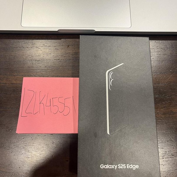 Samsung Galaxy S25 Edge - Verizon, 256 GB, Silver, 12 GB, SM-S937U