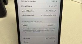 Good
													Apple iPhone 7 - Unlocked, Black, 32 GB, A1660, photo 3 of 9