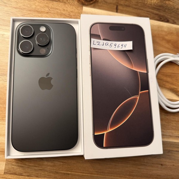 Apple iPhone 16 Pro - Unlocked, 128 GB, Black, A3083