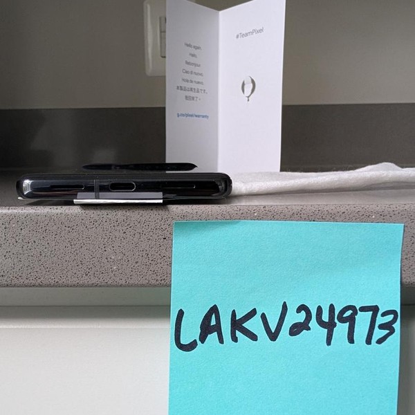 Google Pixel 7 Pro - AT&T, 256 GB, Obsidian, 12 GB, GE2AE