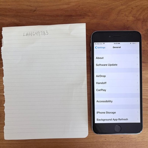 Apple iPhone 6 Plus - AT&T, 16 GB, Gray, A1522