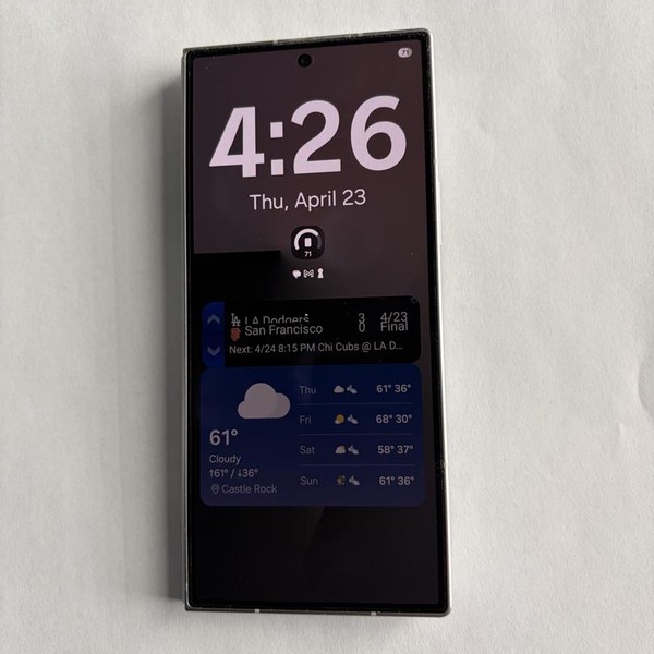 Samsung Galaxy Z Fold7 - Unlocked, 512 GB, Silver Shadow, 12 GB, SM-F966U1