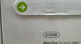New
													Apple iPad Pro 11" (M4) 2024 - Wi-Fi, Black, 512 GB, 8 GB, A2836, Standard Glass, photo 1 of 3