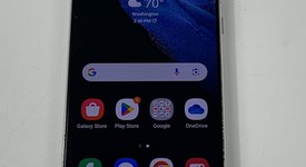 Fair
													Samsung Galaxy S21 5G - Unlocked, White, 128 GB, 8 GB, SM-G991U1, photo 1 of 7